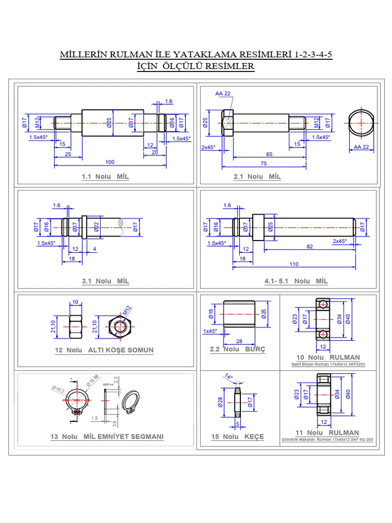 AH3030 A Kalite Rulman