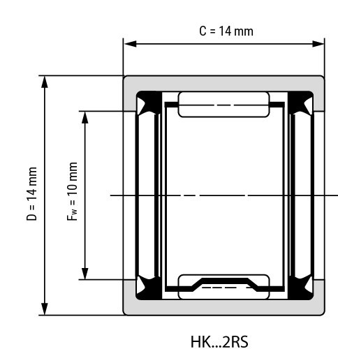 HK1014 AS1  RULMAN