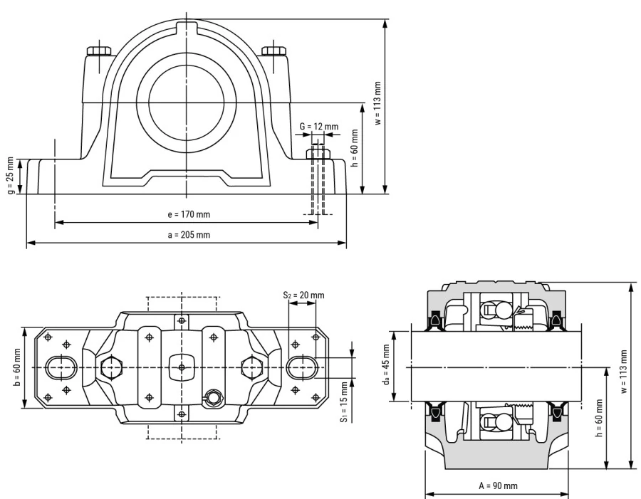 SN510+1210K+H Rulman
