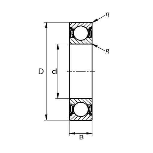 3210 C3 (5210 C3) NSK Rulman