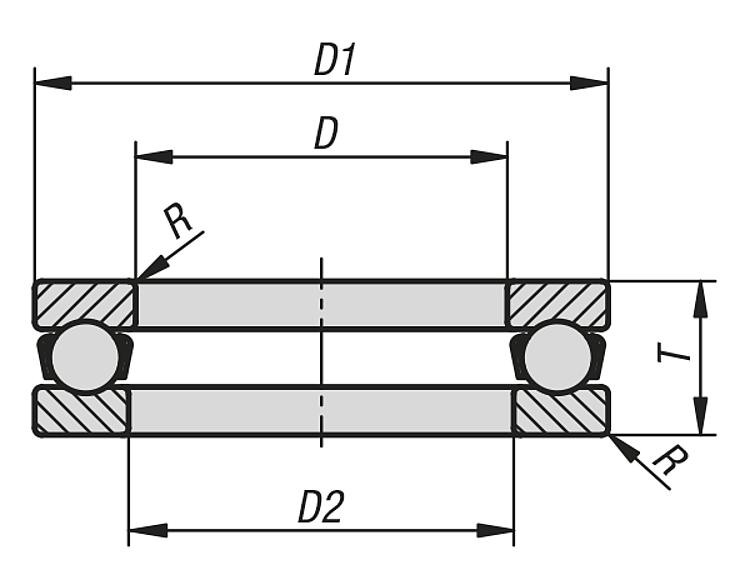7318  (POLYEMİT KAFES) RULMAN
