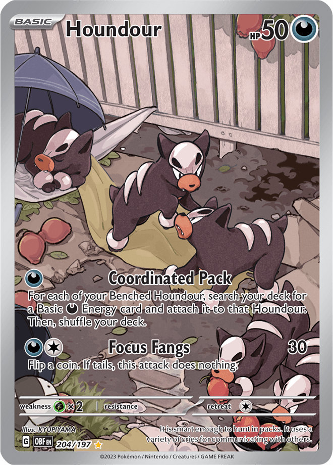 Houndour 204/197