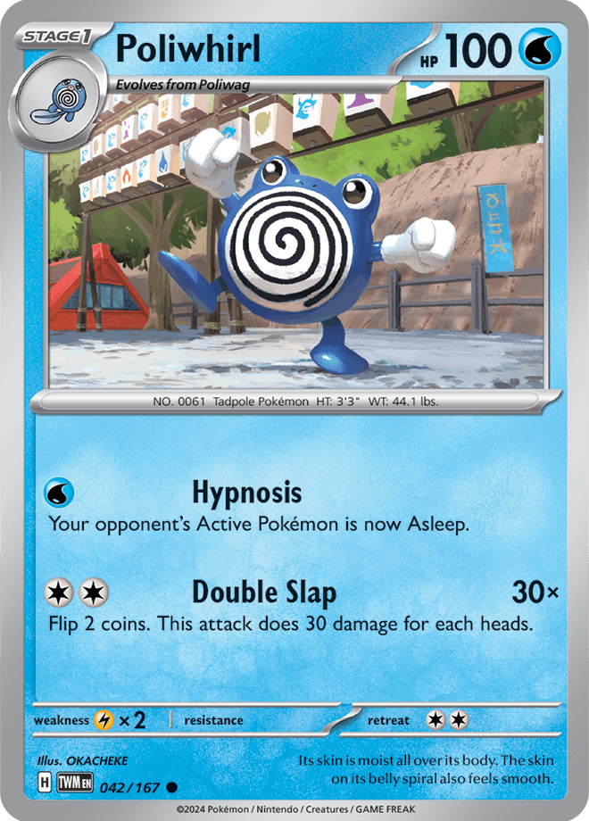 Poliwhirl 042/167 - Reverse Holo