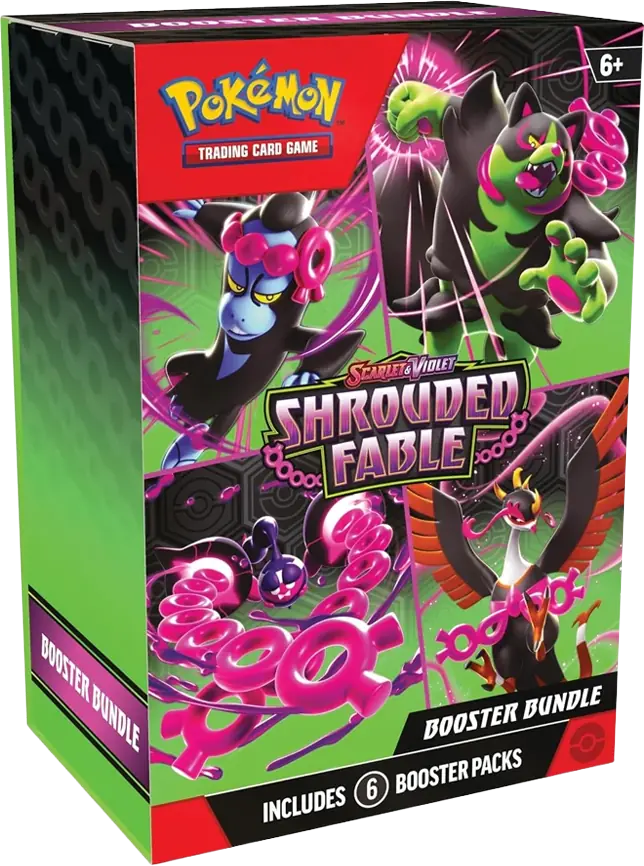 Pokémon TCG: Scarlet & Violet-Shrouded Fable Booster Bundle (6 Packs) ürün görseli