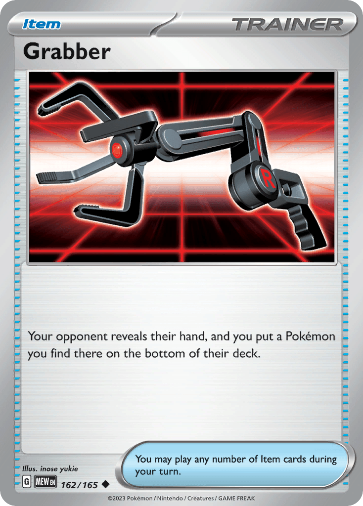 Grabber 162/165 - Reverse Holo