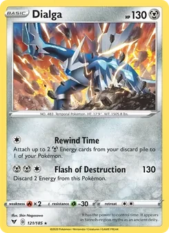 Dialga - 121/185 - Vivid Voltage - Deck Exclusive