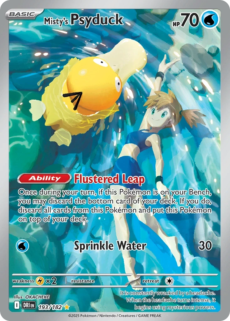 Misty's Psyduck 193/182