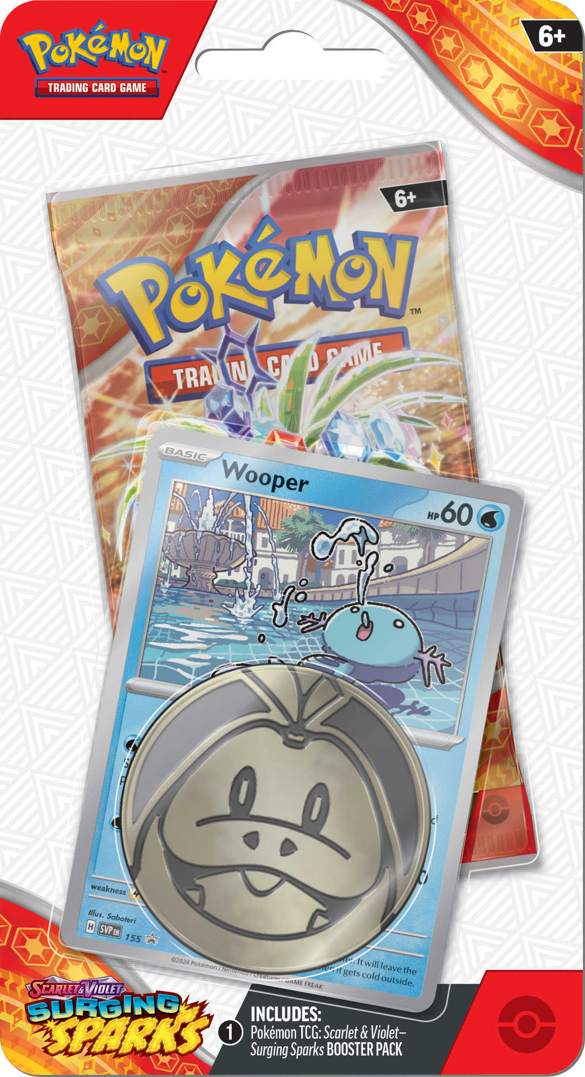 Surging Sparks Checklane Blister - Wooper