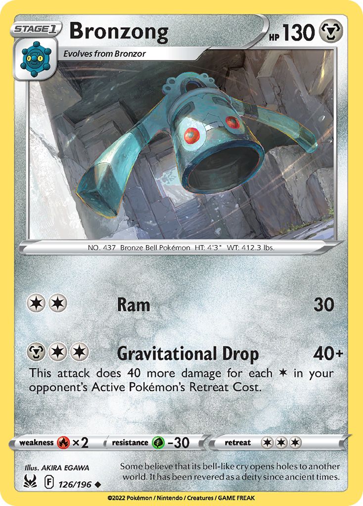 Bronzong 126/196