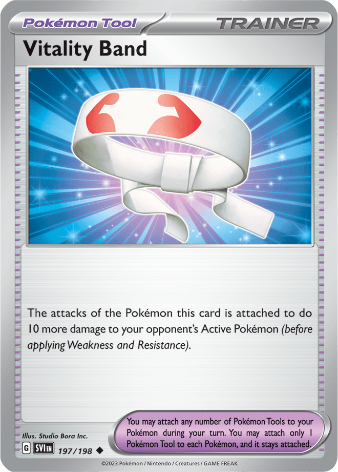 Vitality Band 197/198 - Reverse Holo
