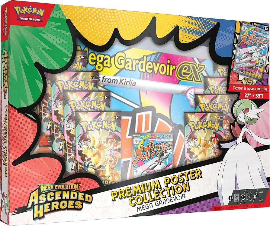 Ascended Heroes Premium Poster Collection - Mega Gardevoir Satın