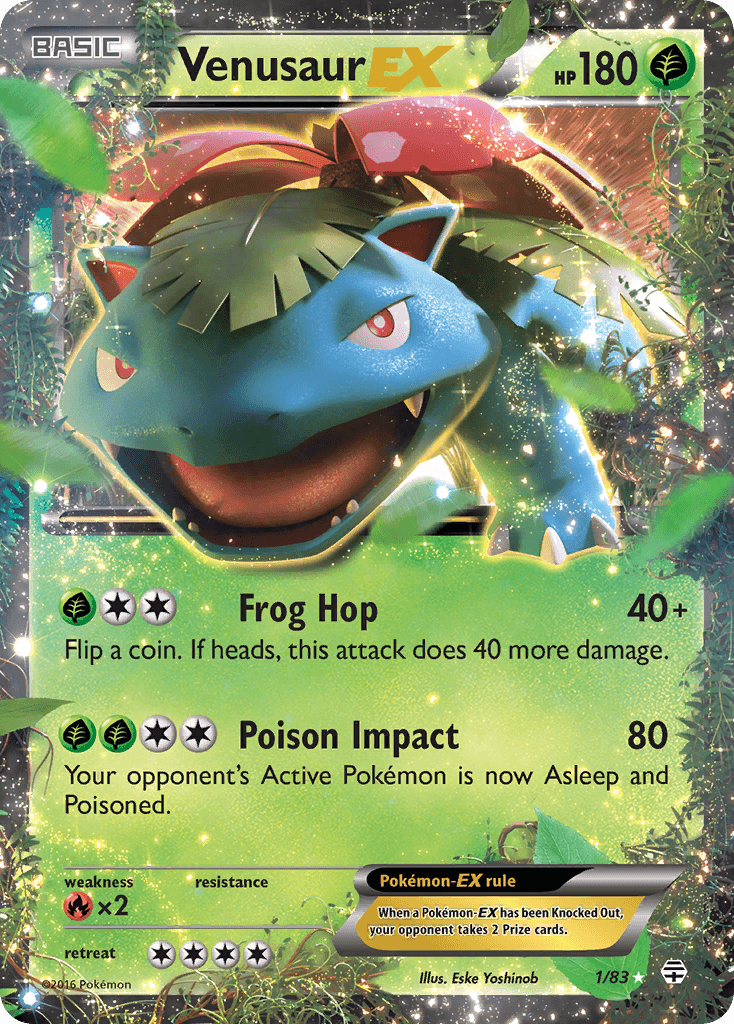 Venusaur EX 1/83