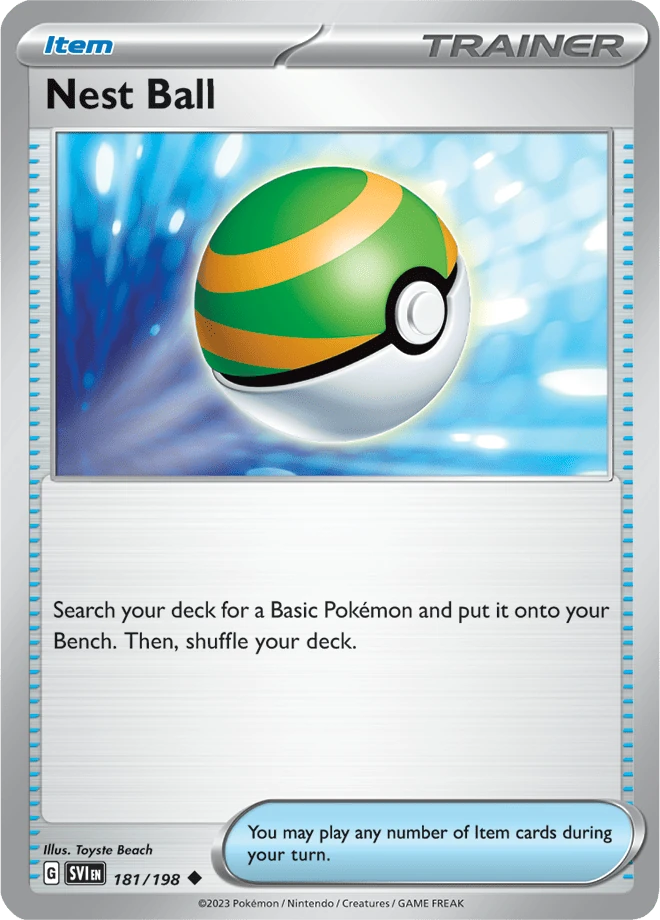 Nest Ball 181/198 - Reverse Holo