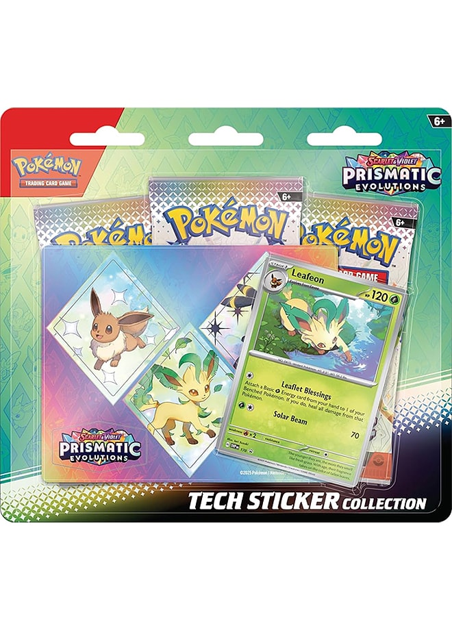 Prismatic Evolution Tech Sticker Collection (Leafeon)