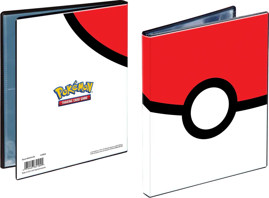 Pokémon Poke Ball Portfolio Albüm 4 Cepli 80 Kart Kapasiteli ürün görseli