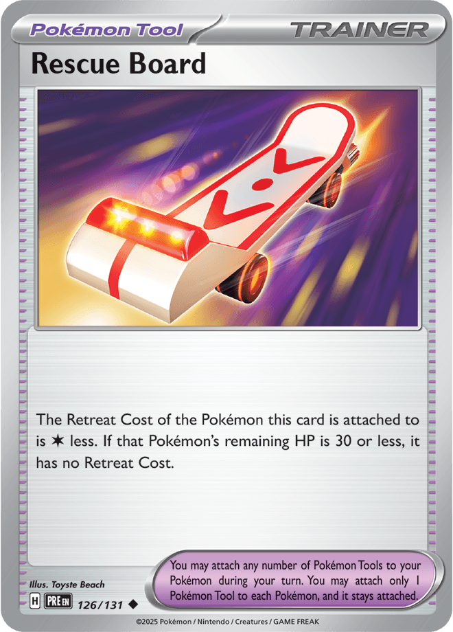 Rescue Board 126/131 - Reverse Holo