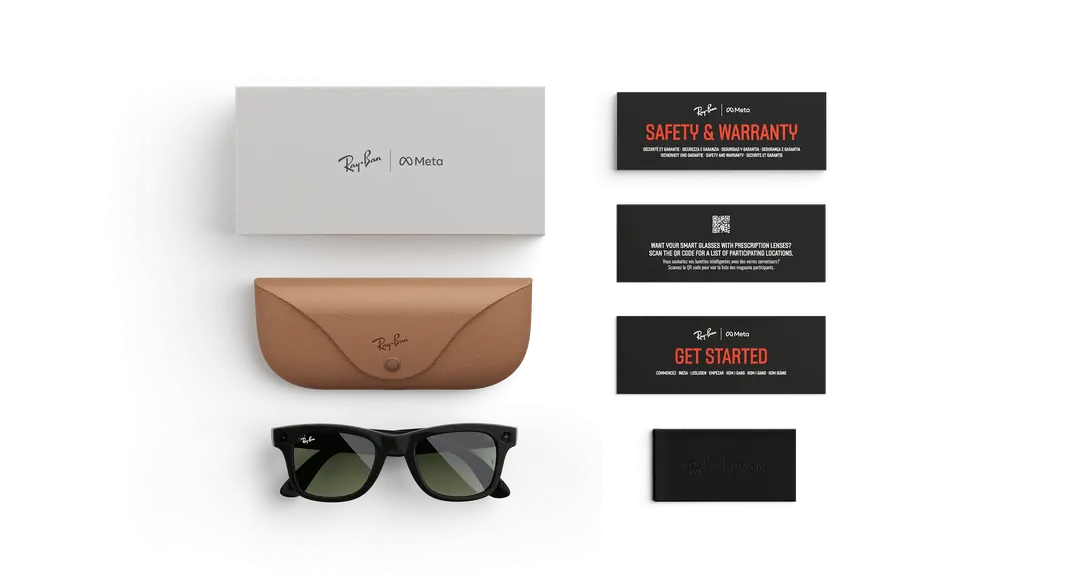 JON様•Ray-Ban••Wayfarer•RW4006•スマートサン Ray-Ban Meta Wayfarer Akıllı Gözlük RW4006 (Gen 1)