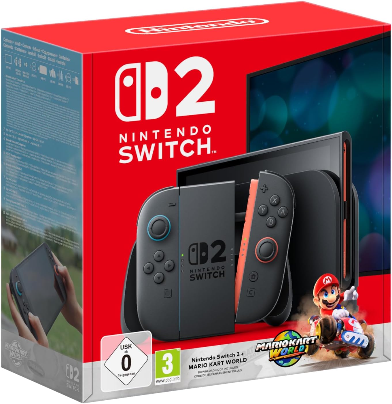 Switch 2 Konsol + Mario Kart World Bundle