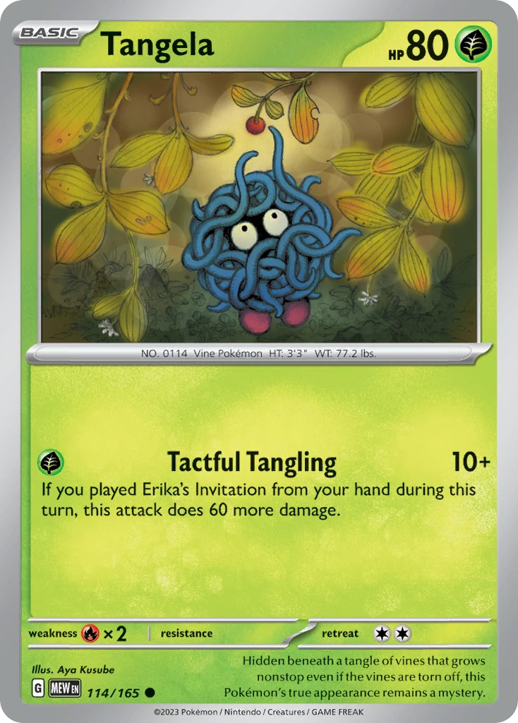 Tangela 114/165