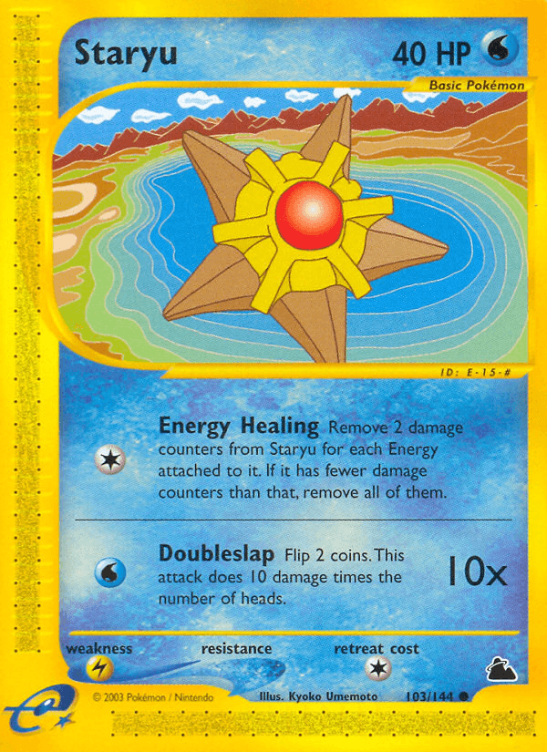 Staryu 103/144 - Reverse Holo