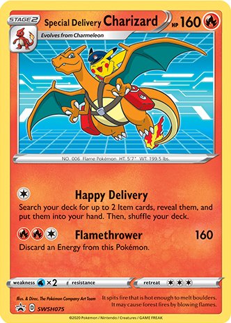 Special Delivery Charizard 075