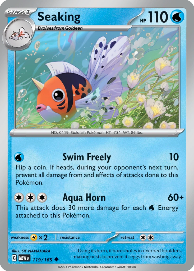 Seaking 119/165