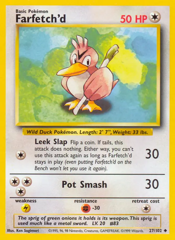 Farfetch'd 27/102