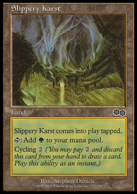 Urza's Saga: Slippery Karst