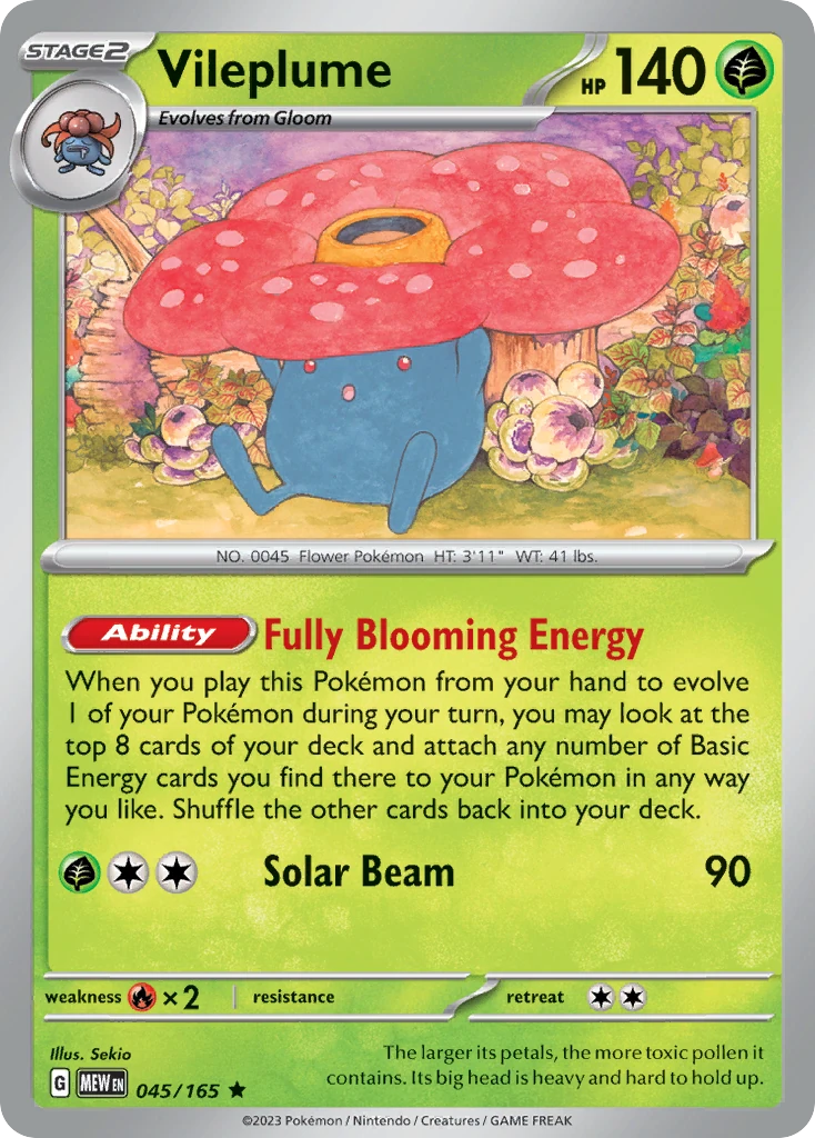 Vileplume 045/165