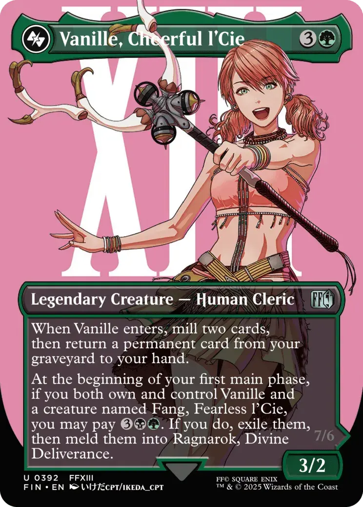 Vanille, Cheerful l'Cie (0392 - Borderless)