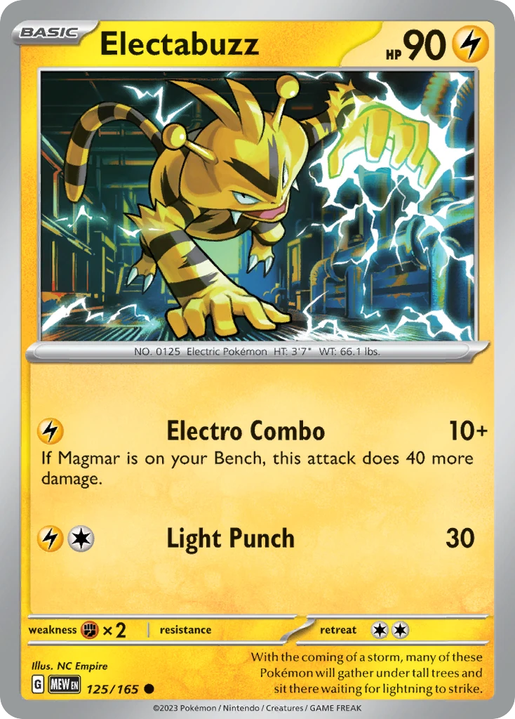 Electabuzz 125/165