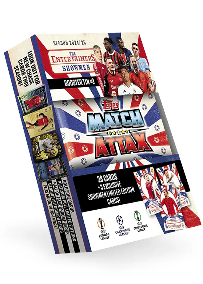Match Attax - Booster Tin Showmen - 2024/25 Satın Al - Match Attax