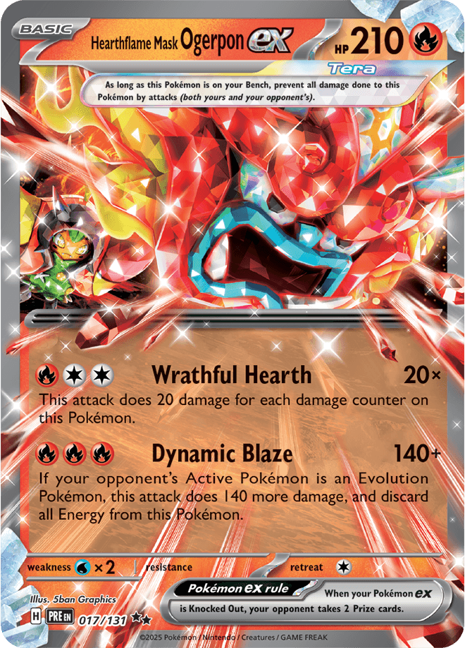 Hearthflame Mask OgerponEX 017/131