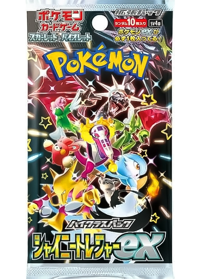 Shiny Treasure EX Japanese Booster Pack