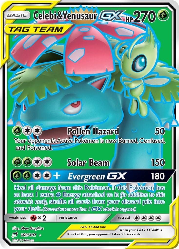 Celebi & Venusaur GX 159/181