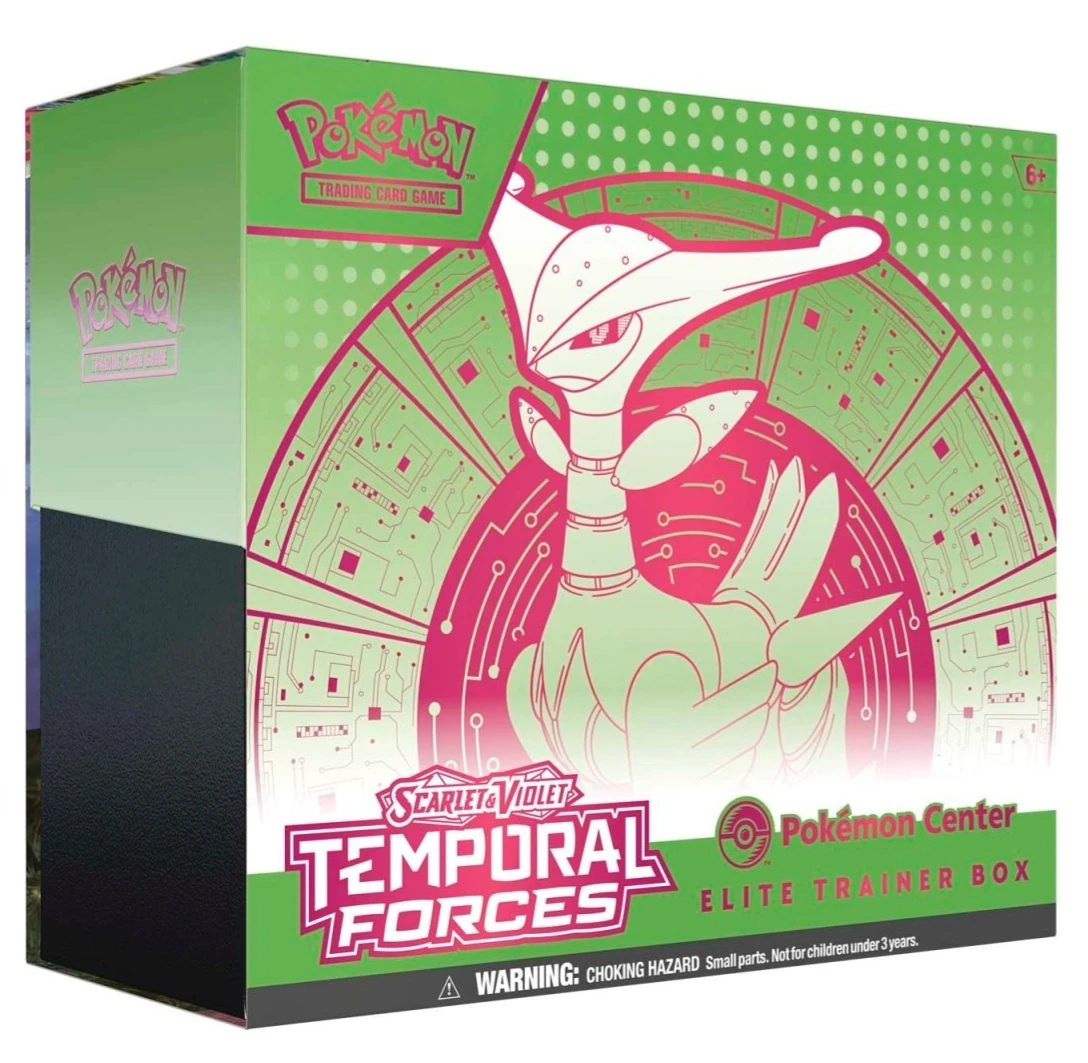 Pokémon Center - Temporal Forces Elite Trainer Box (Iron Leaves)