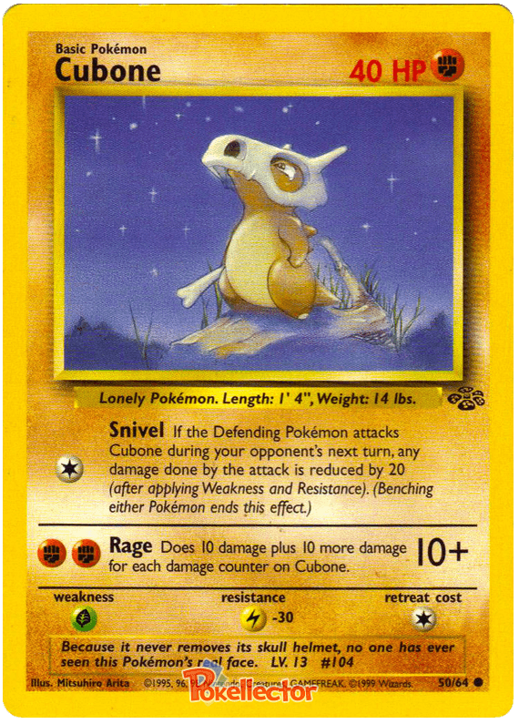 Cubone 50/64