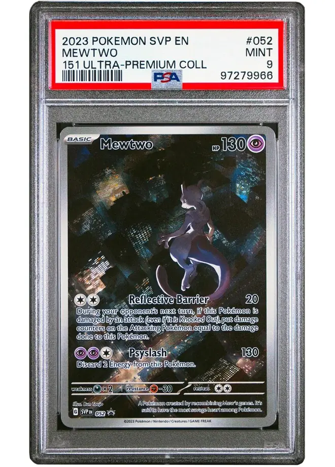 Mewtwo #052 - Scarlet & Violet Promos - PSA 9 Satın Al - Mewtwo