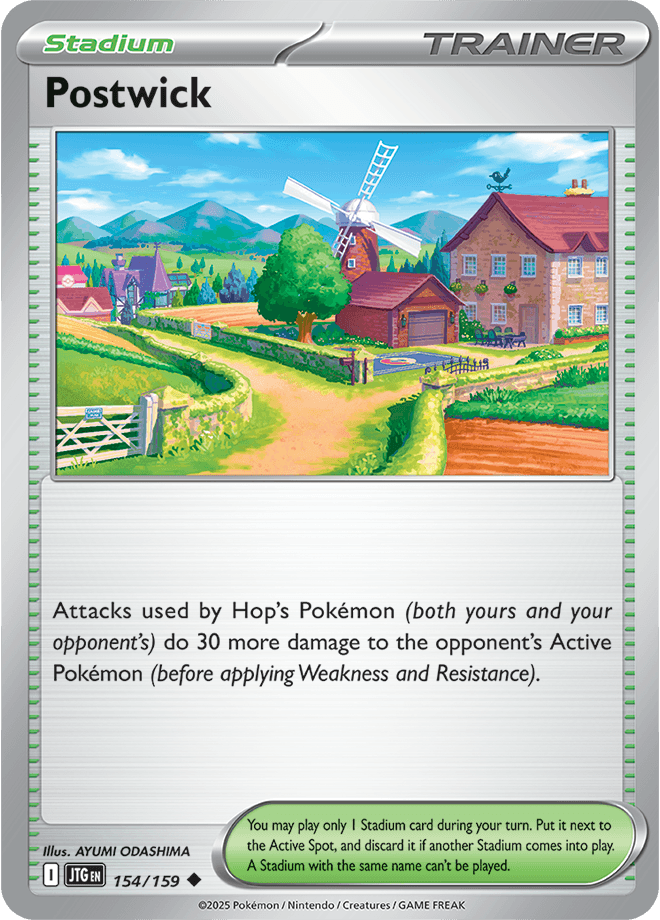 Postwick 154/159 - Reverse Holo