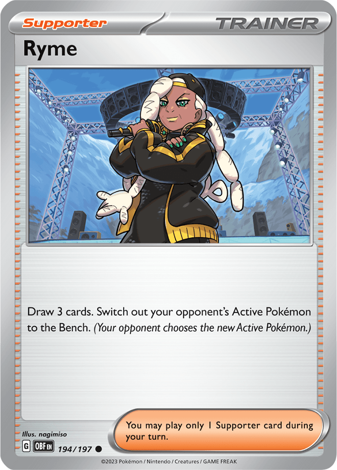 Ryme 194/197 - Reverse Holo