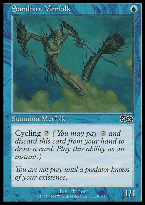 Urza's Saga: Sandbar Merfolk