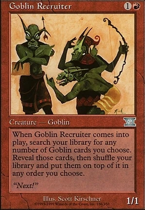 6th Edition: Goblin Recruiter