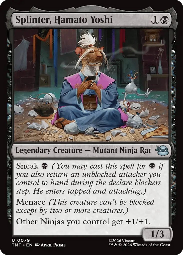 Pokemon Splinter Splinter, Hamato Yoshi 79 - Teenage Mutant Ninja Turtles | Card House