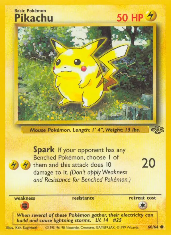 Pikachu 60/64