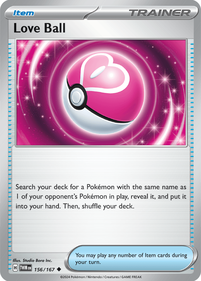 Love Ball 156/167 - Reverse Holo