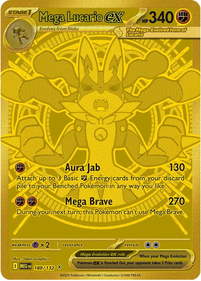 Mega Lucario ex 188/132