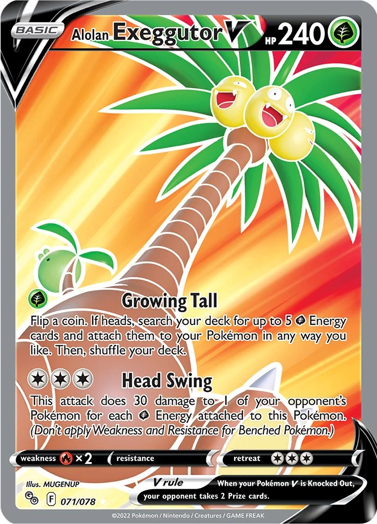 Alolan ExeggutorV 071/078