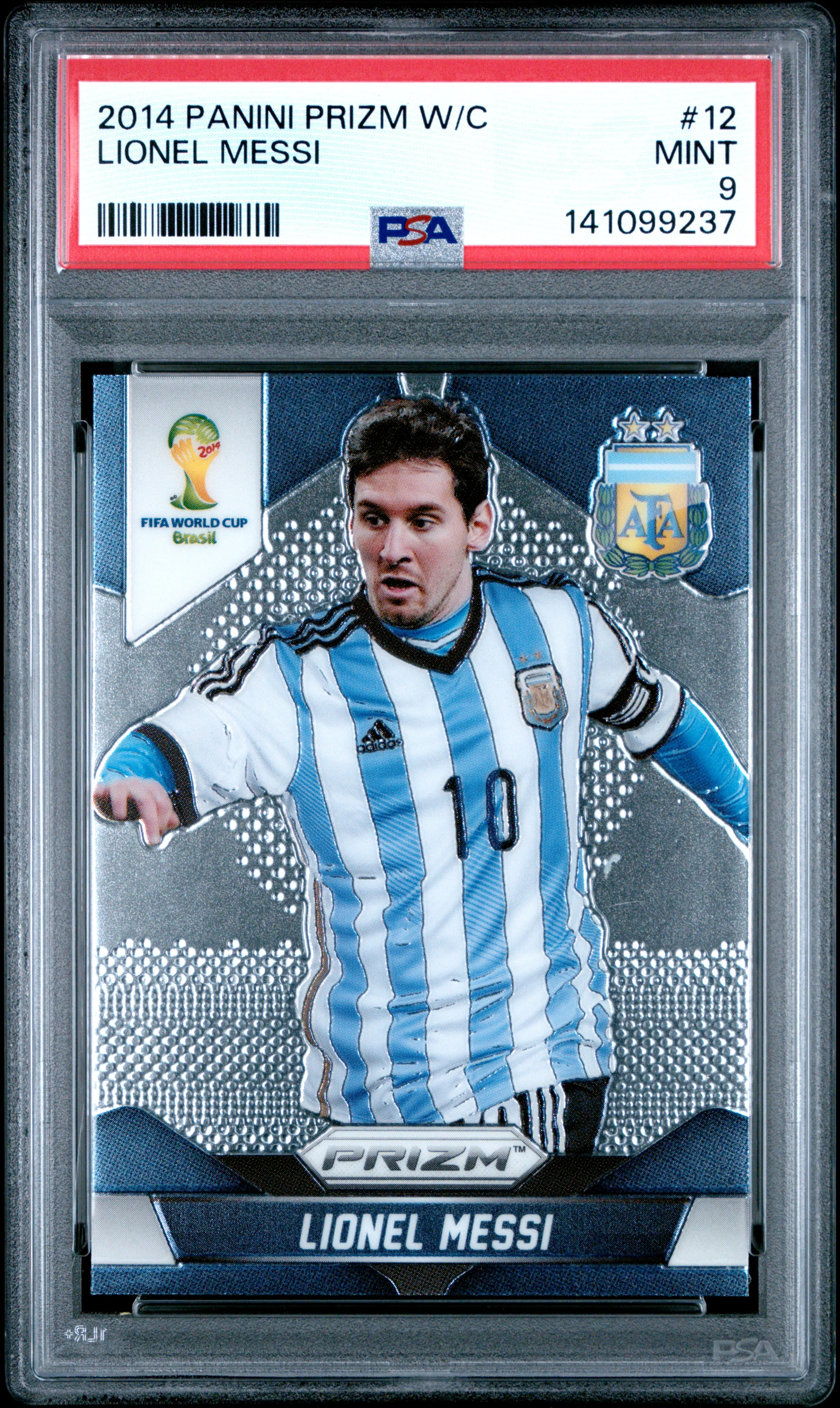 【Messiさん専用】FMV ESPRIMO Lionel Messi #12 - 2014 Panini Prizm FIFA World Cup Brasil - PSA 9