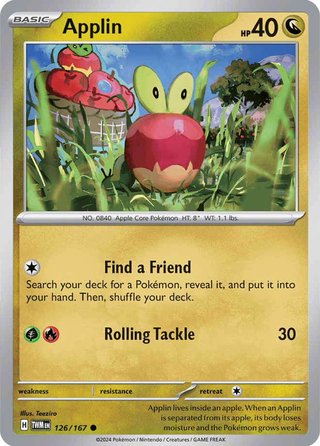 Applin 126/167 - Reverse Holo