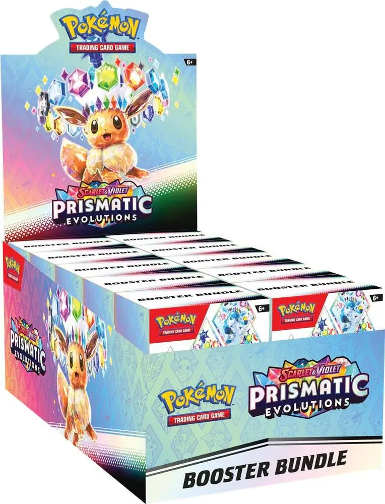 Pokemon Tcg Prismatic Evolutions Booster Bundle - 6 Booster Paket ürün görseli